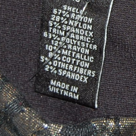 SALE -- Brocade Metallic Knit Pencil Skirt (NWT) - Picture 8 of 8